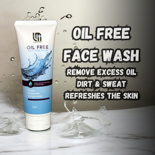 Oil Free Face Wash | 120ml | Luxemoods